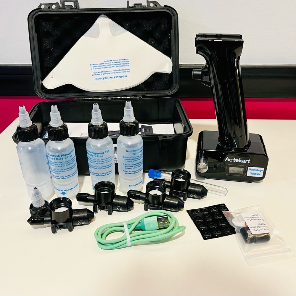 Actekart No-Clean Airbrush Kit NEW